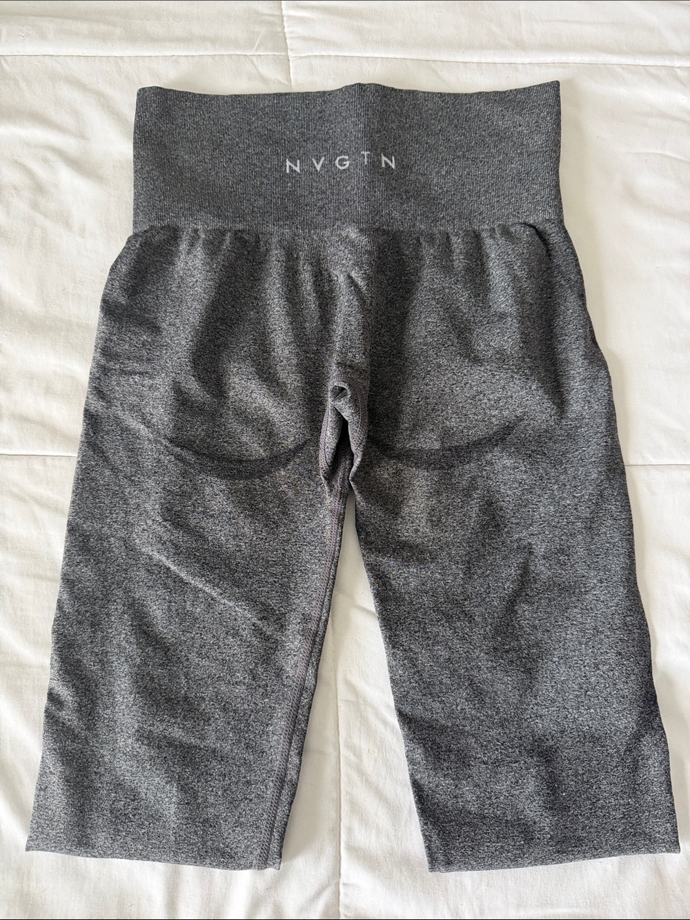 NVGTN Marled Gray High-Waist Leggings